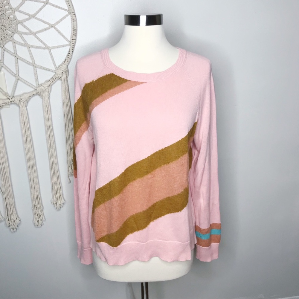 Anthropologie Moth Oblique Sweater